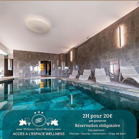 Hotel Munsch Restaurant & Wellness, Colmar Nord - Haut-Koenigsbourg Saint-Hippolyte  Exterior foto
